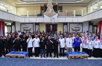 Jadikan Mitra Strategis Membangun Kota, Ibnu Sina Kukuhkan Pengurus Karang Taruna Masa Bakti 2023-2028