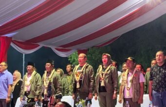 kemeriahan Peluncuran Pemilihan Gubernur dan Wakil Gubernur Provensi Kalimantan Selatan di Meriahkan oleh Penampilan Band Armada dan Fourtwnty