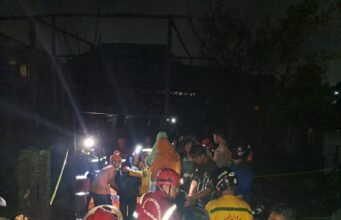 1 Orang Meninggal Dunia, Akibat Kebakaran Di Gang Maluku Pasar Lama Banjarmasin