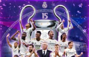 Real Madrid Sukses Mengunci Gelar Ke-15 Liga Champions Setelah Mengalahkan Borussia Dortmund Dengan Skor 0-2