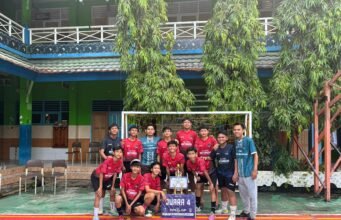Tim Futsal MTsN 2 Banjarmasin Harus Puas Menjadi Juara 4 Di Turnamen SPENGHA Futsal Cup 2024
