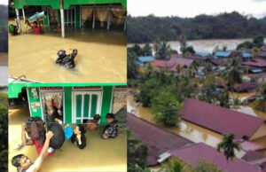 Banjir Terparah di Kabupaten Tanah Bumbu Rendam 3.080 Rumah