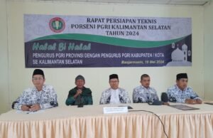 PORSENI PGRI PROV KALSEL DIGELAR JULI 2024