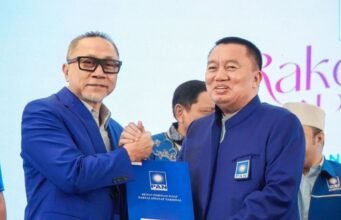 Sah! Muhidin-Hasnur Kantongi Rekomendasi PAN di Pilgub Kalsel 2024