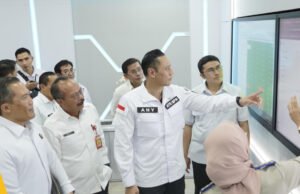 Menteri AHY Resmikan Si Kanjeng, Ruang Situasi dan Informasi Kanwil BPN Jateng