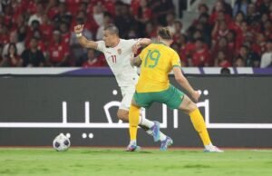 Laga Timnas Indonesia Vs Australia Berakhir Imbang 0-0
