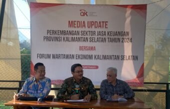 Sumber Ekonomi Baru, OJK Kalsel Dukung Pengembangan Budidaya Padi Apung di HSS!