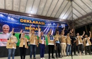Relawan Urban Rangers Resmi Dideklarasikan, Siap Galang Dukungan Anak Muda Untuk Yamin-Ananda di Pilkada Banjarmasin