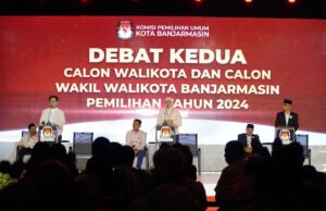 KPU Kota Banjarmasin Gelar Debat Kedua Calon Pemimpin Banjarmasin