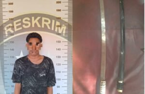 Bawa Sajam ‘Katana’, Pelajar di Banjarmasin Ngamuk saat Diamankan Polisi!