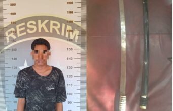 Bawa Sajam ‘Katana’, Pelajar di Banjarmasin Ngamuk saat Diamankan Polisi!