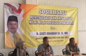 Gusti Iskandar Sosialisasikan Revitalisasi dan Aktualisasi Nilai-Nilai Ideologi Pancasila