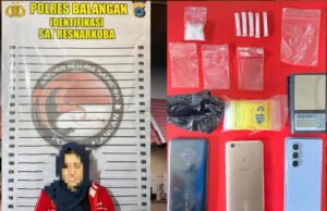 Wanita di Balangan Diciduk Polisi karena Simpan Sabu