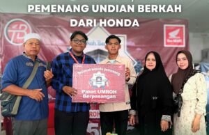Berkah Dari Honda: Teladan Baru Motor Umumkan Pemenang Umroh Berpasangan