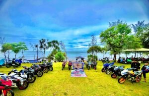 Komunitas CBR Banjarmasin Riding Community ke Pantai Turki