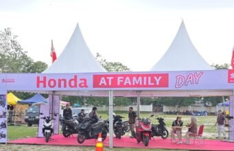 PT Trio Motor Hadirkan Booth Honda AT Family Day di Pangkalan Bun