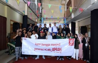 Trio Motor Berikan Edukasi Safety Riding di SMK Muhammadiyah 2 Banjarmasin dalam Rangka “Skamuda Creative Day”