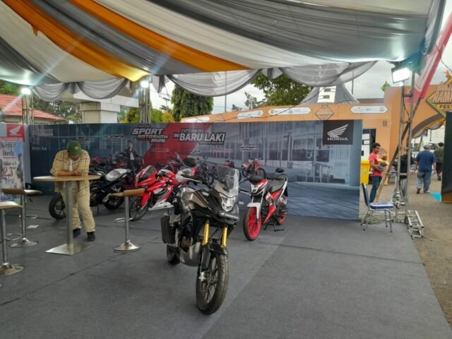 PT Trio Motor, Main Dealer Honda untuk wilayah Kalimantan Selatan dan Kalimantan Tengah, sukses menyelenggarakan Honda Sport Motoshow (HSMS) di Lapangan Murjani, Kota Banjarbaru. Foto Dok Trio Motor