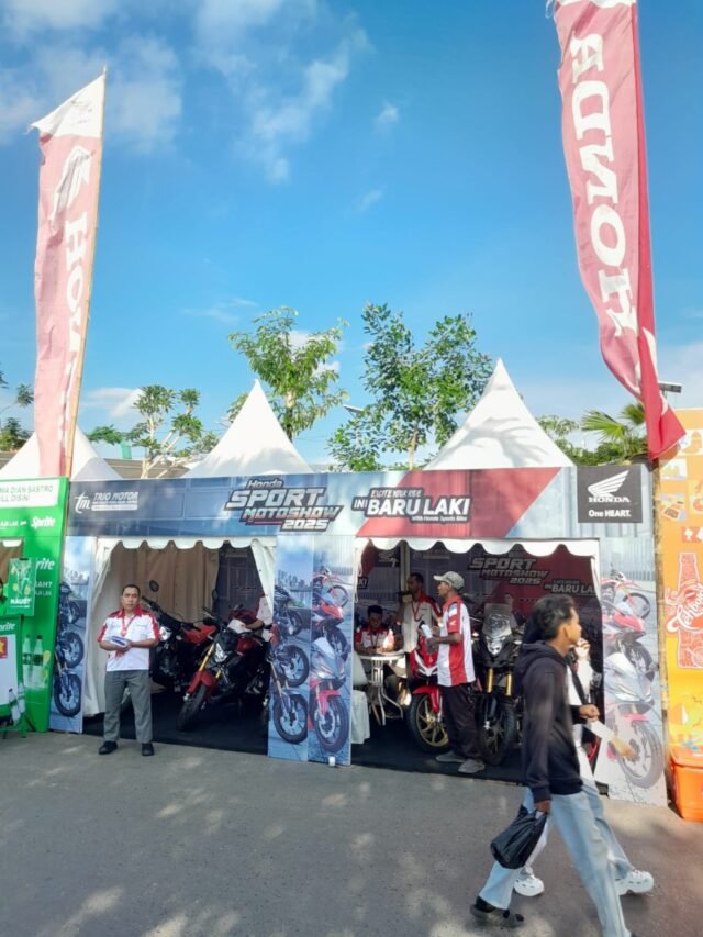 Honda Sport Motoshow 2025 di Banjarmasin, Ribuan Pengunjung Nikmati Sensasi Motor Sport Honda. Foto Dok Trio Motor