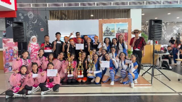 Trio Motor Perintis, dealer resmi sepeda motor Honda di Banjarmasin, sukses menggelar Modern Dance Competition. Foto Dok Trio Motor