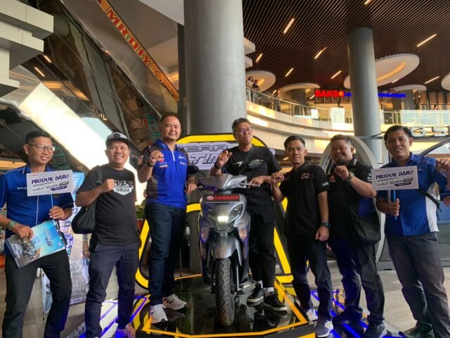 Mini launching Yamaha Gear Ultima 125 yang diselenggarakan, Sabtu (24/5/2025) di Atrium 1 Duta Mall, Kota Banjarmasin - Foto Dok Isitimewa
