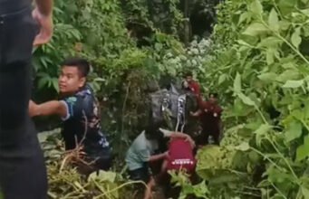 Ngeri Banget! Mobil Bawa Pemain Bola Banjarmasin Masuk Jurang Saat Berangkat Turnamen