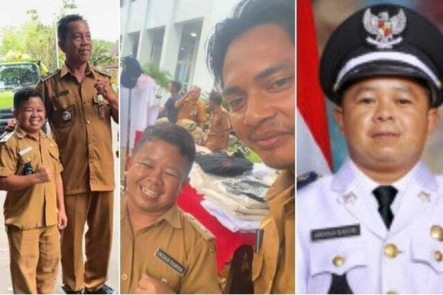 Ahmad Bajuri Kades Palampai, Kapuas Hulu, Kalimantan Tengah Menarik Perhatian Karena Sosok Yang Mungil