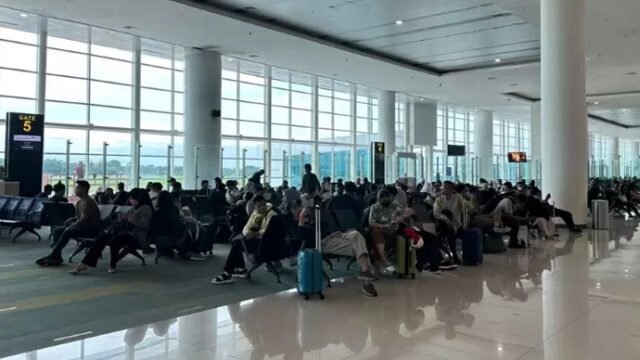 Bandara Syamsudin Noor tinggal menunggu persetujuan dari Dirjen Bea Cukai Kementerian Keuangan untuk kembali berstatus bandara internasional.Foto Dok Radar Banjarmasin