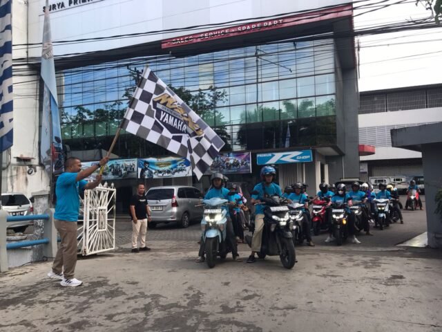 Rilling City Bersama Pengguna Yamaha Gear 125 yang digelar, sabtu (14/6/2025) di Banjarmasin - Foto Dok Istimewa