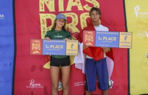 Remaja Mentawai, Dylan Wilcoxen, Ukir Sejarah di Nias Pro 2025 dengan Gelar Ganda!