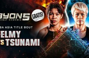 Gelombang “Tsunami” Terlalu Kuat, Felmy Sumaehe Takluk di Byon Combat 5