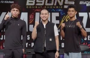 Putra Abdullah Tumbangkan KKCAL dalam Duel Sengit Kickstriking di Byon Combat 5