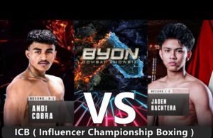 Andi Cobra Raih Sabuk Juara ICB National Title Bout Setelah Kalahkan Jeden di Byon Combat Showbiz Vol.5