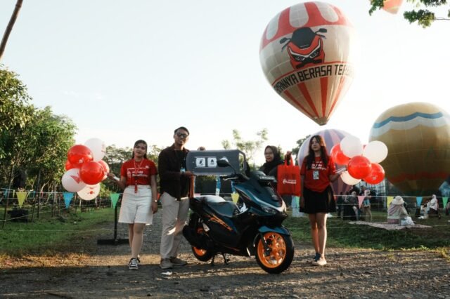 Honda Hadir Meriahkan Festival Balon Udara Amanah Borneo Park, Bawa Semangat One Heart ke Langit Banua. Foto Dok Istimewa