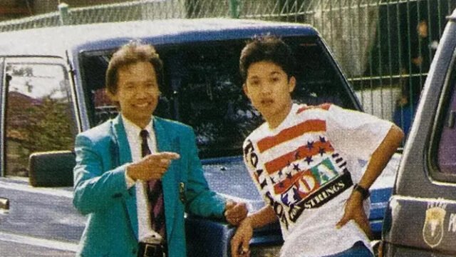 Legenda bulutangkis Indonesia (kiri) bersama peraih medali emas Olimpiade 2004, Taufik Hidayat. (Dok. Taufik Hidayat)