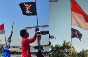 Bulan Agustus Dikuasai Bajak Laut? Sopir Truk Protes Pakai Bendera One Piece