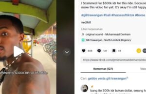 Cuma 5 Menit Naik Delman, Turis Asing Merasa Ditipu Rp300 Ribu di Gili Trawangan