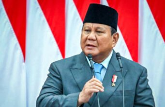 Prabowo Tegas Tindak Jenderal Beking Tambang Ilegal Presiden Prabowo Subianto menyampaikan pidato kenegaraan pertama pada Sidang Tahunan MPR RI dan Sidang Bersama DPR RI dan DPD RI di Gedung Nusantara MPR/DPR/DPR RI, Jakarta, pada Jumat, 15 Agustus 2025. (Foto: BPMI Setpres)