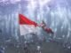 Momet Gubernur Malut Kibarkan Merah Putih di Dasar Laut Gubernur Maluku Utara, Sherly Tjoanda, mengikuti secara langsung pengibaran bendera merah putih di dasar laut Sulamadaha, Ternate.((Foto: Iqbal/tim upacara HUT ke-80 RI di bawah laut)