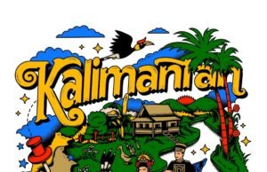 Adidas Gandeng Seniman Muda Kalimantan Hadirkan Koleksi “Seri Pulau” Angkat Budaya Pasar Terapung Desain visual Adidas kolaborasi dengan Rakhmat Jaka.