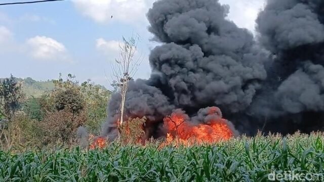 Foto: Kondisi sumur minyak di Blora Senin (18/8/2025). (Achmad Niam Jamil/detikJateng)