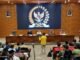 DPR RI Terima Perwakilan Mahasiswa BEM SI, BEM UI Desak Investigasi Independen Tiga Wakil Ketua DPR RI Bertemu perwakilan mahasiswa di Ruang Abdul Muis, Gedung Nusantara, Kompleks Parlemen, Jakarta, Rabu (3/9/2025).(KOMPAS.com/Tria Sutrisna)