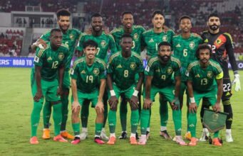 Timnas Arab Saudi Dibayangi Cedera Jelang Lawan Indonesia R4 Kualifikasi Piala Dunia 2026 Starting XI Timnas Arab Saudi pada laga lanjutan putaran ketiga Grup C Kualifikasi Piala Dunia 2026 melawan Timnas Indonesia di Stadion Utama Gelora Bung Karno (SUGBK), Senayan, Jakarta, Selasa (19/11/2024). (Bola.com/Abdul Aziz)