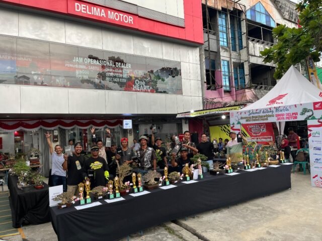 Puluhan Bonsai Artistik Ramaikan Mini Contest di Honda Delima Motor Sutoyo. Foto Dok Trio Motor Puluhan Bonsai Artistik Ramaikan Mini Contest di Honda Delima Motor Sutoyo. Foto Dok Trio Motor