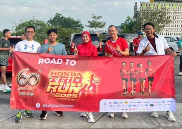 Satu Hati, Satu Langkah: Honda Trio Run 2025 Warnai Perayaan 60 Tahun Trio Motor. Foto Dok Trio Motor Satu Hati, Satu Langkah: Honda Trio Run 2025 Warnai Perayaan 60 Tahun Trio Motor. Foto Dok Trio Motor