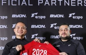 Erspo Resmi Jadi Official Sports Apparel Partner Byon Combat Selama Tiga Tahun Erspo Resmi Jadi Official Sports Apparel Partner Byon Combat Selama Tiga Tahun. Foto Dok Instagram @byoncombat
