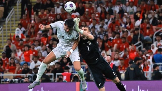Timnas Indonesia gagal ke Piala Dunia 2026 usai kalah 0-1 dari Irak. (Foto: REUTERS/Stringer)