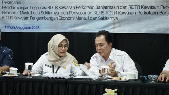 Pemerintah Kota (Pemko) Banjarmasin kembali menggelar konsultasi publik lanjutan dan ekspose laporan hasil penyusunan Rencana Detail Tata Ruang (RDTR) serta Kajian Lingkungan Hidup Strategis (KLHS). Foto Dok istimewa