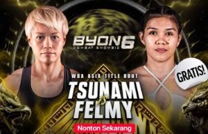 Felmy Sumaehe Tumbangkan Tenkai Tsunami Lewat Split Decision, Sabuk WBA Asia Kembali ke Indonesia Felmy Sumaehe Tumbangkan Tenkai Tsunami Lewat Split Decision, Sabuk WBA Asia Kembali ke Indonesia. Foto Dok Byon