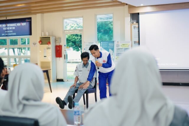 Safety Riding Goes to Industry; Trio Motor Hadir di CJ Feed And Care Kalimantan. Foto Dok Istimewa